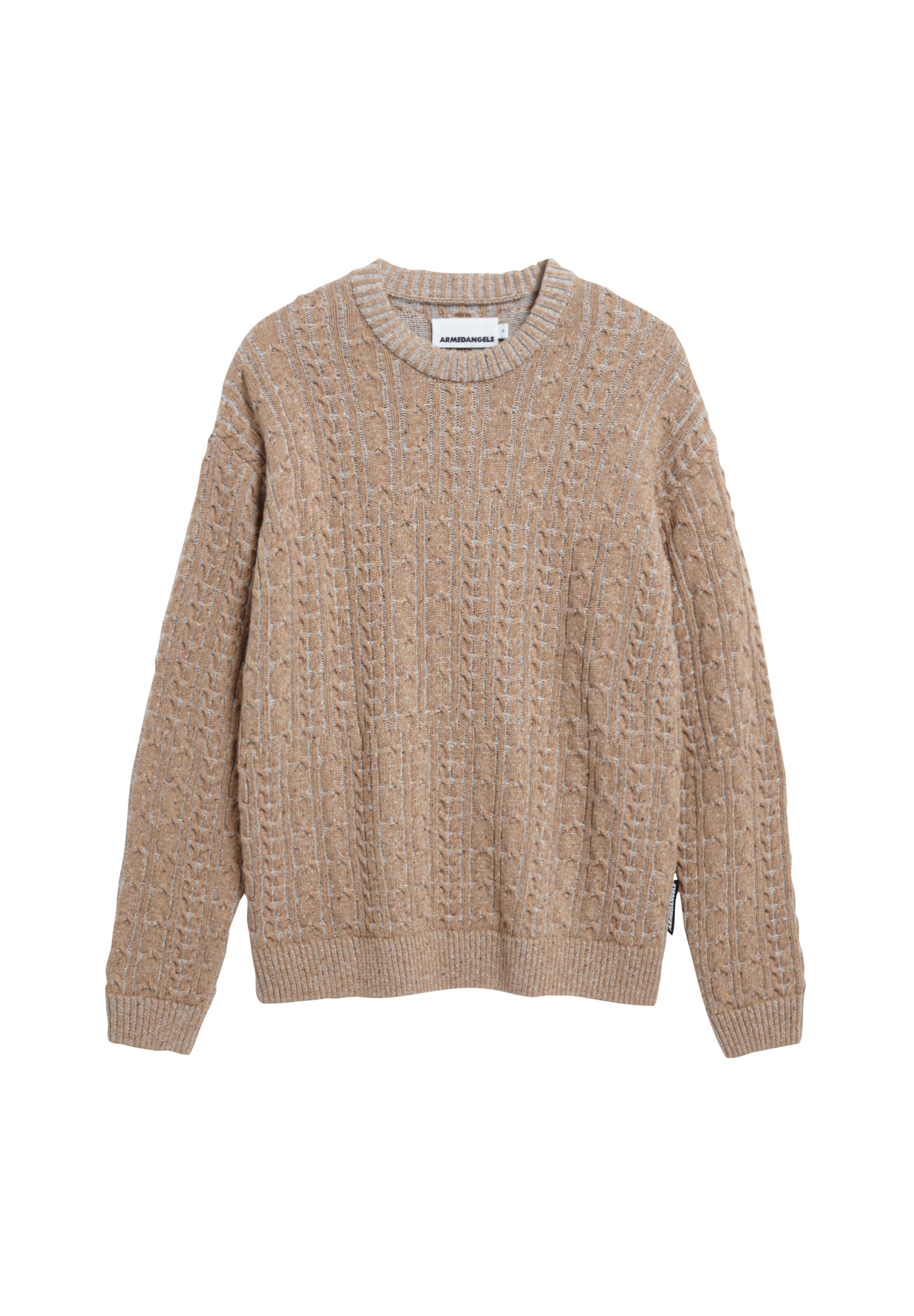 ARMEDANGELS Strickpullover DAAKO in Beige: Vorderseite