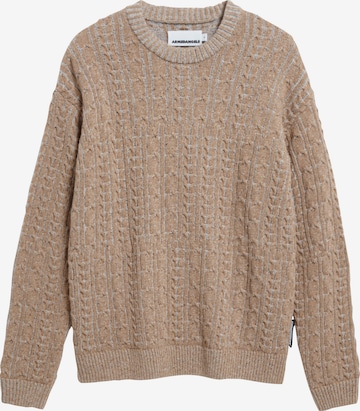 Pull-over ARMEDANGELS en beige : devant