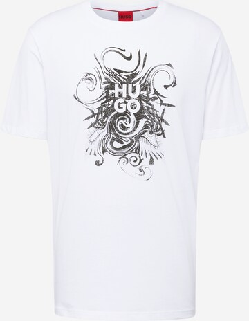 HUGO Shirt 'Dinkerton' in White: front