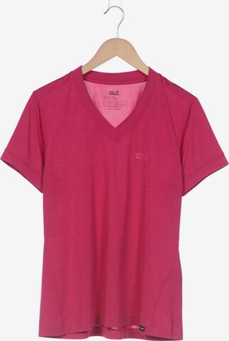 JACK WOLFSKIN T-Shirt XXXL in Pink: predná strana