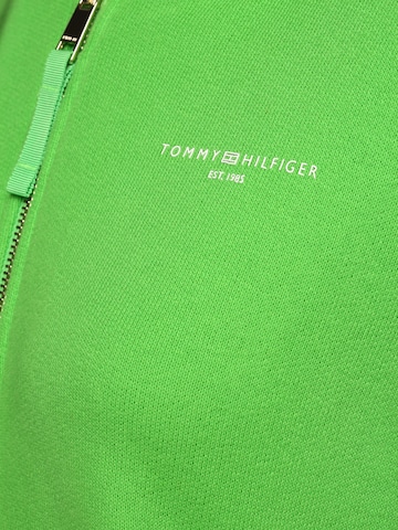 TOMMY HILFIGER Sweatvest in Groen