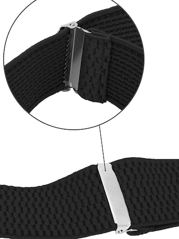 Fabio Farini Suspenders in Black