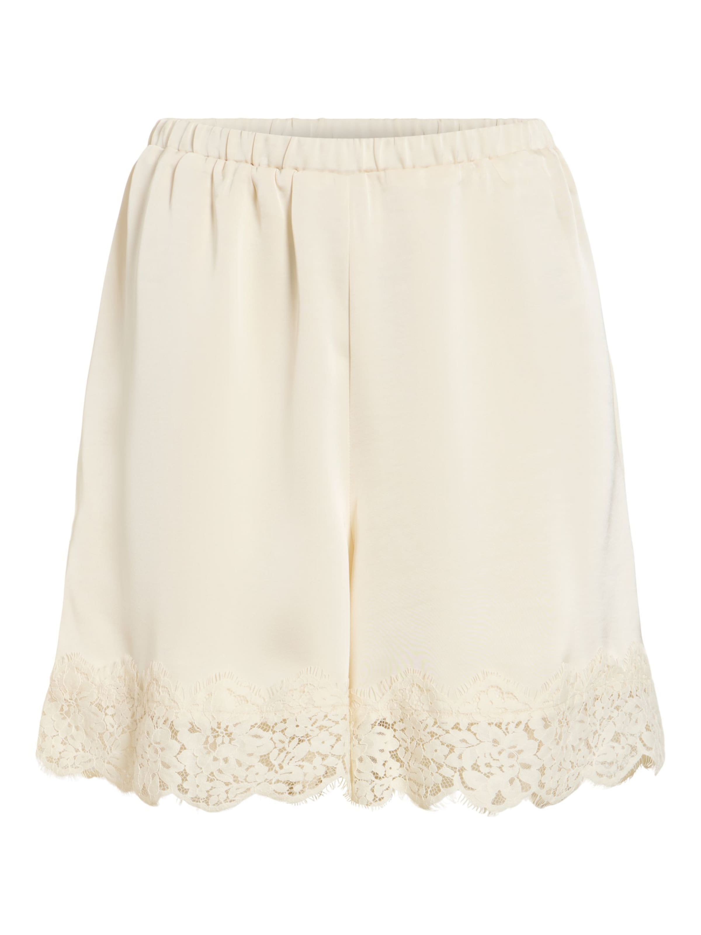Regular Pantalon VILA en beige : devant