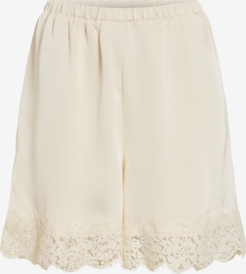 Regular Pantalon VILA en beige : devant