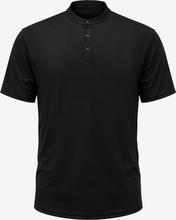 ALLTHEMEN Shirt 'Atmen' in Black: front
