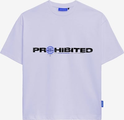 Prohibited Shirt 'Aim' in Navy / Pastel purple / Black, Item view