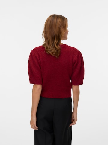 VERO MODA Trui 'VMNovah' in Rood