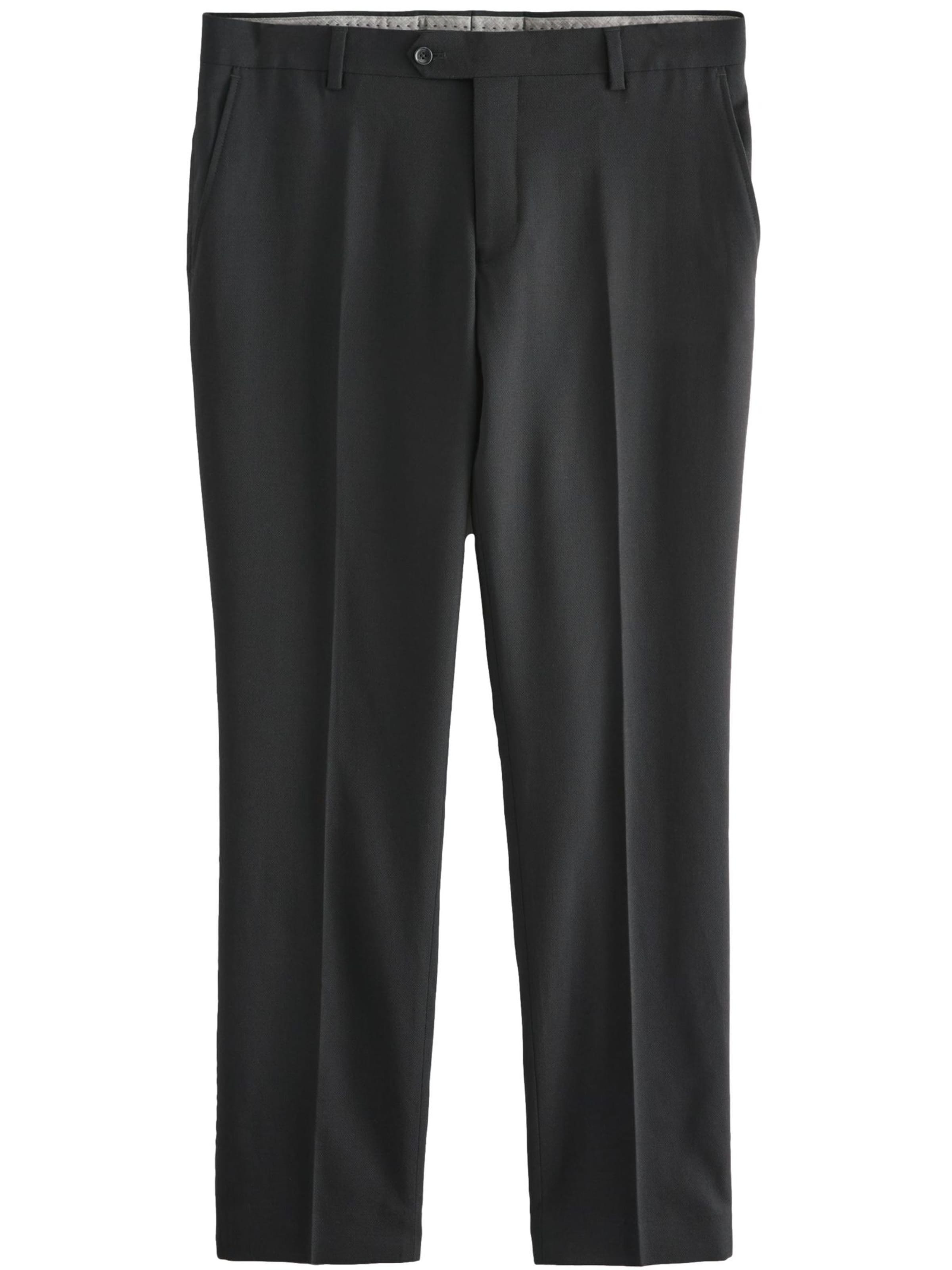 Next Slimfit Hose in Schwarz: Vorderseite