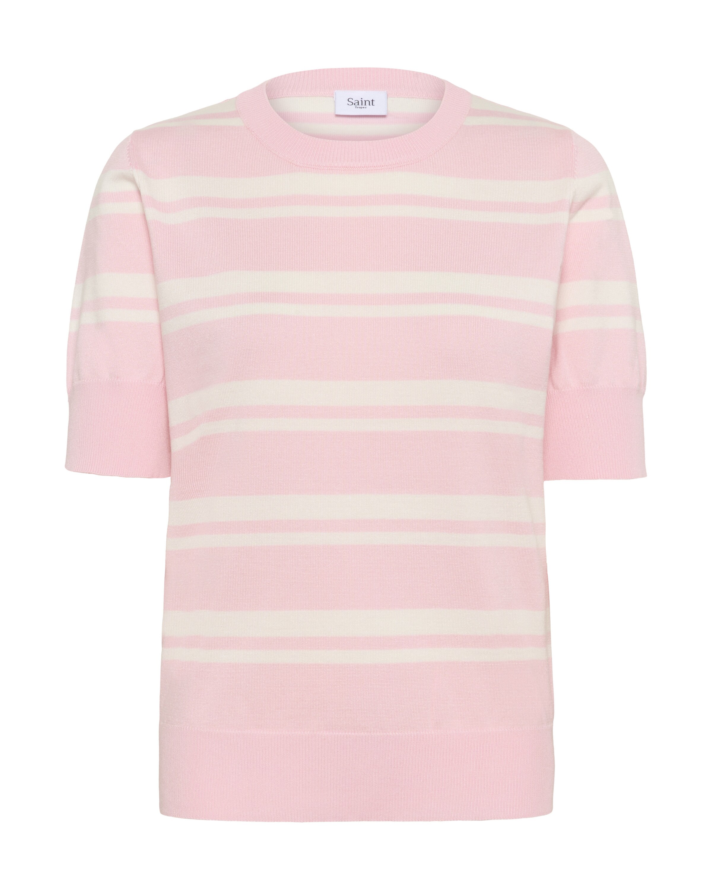 SAINT TROPEZ Pullover 'Milana' i L i lysegul / lyserød, Produktvisning