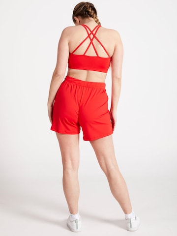 SPORTKIND Loosefit Sporthose 'Bermuda Shorts'‌‌‌‌‌‌‌ in Rot