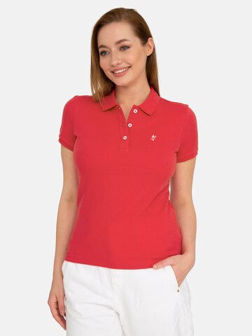 Jacey Quinn Shirt in Rot: Vorderseite