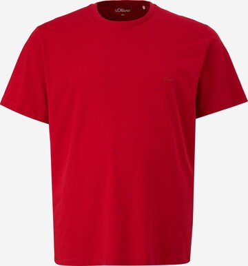 s.Oliver Shirt in Rood: voorkant