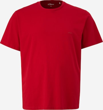 s.Oliver T-Shirt in Rot: predná strana