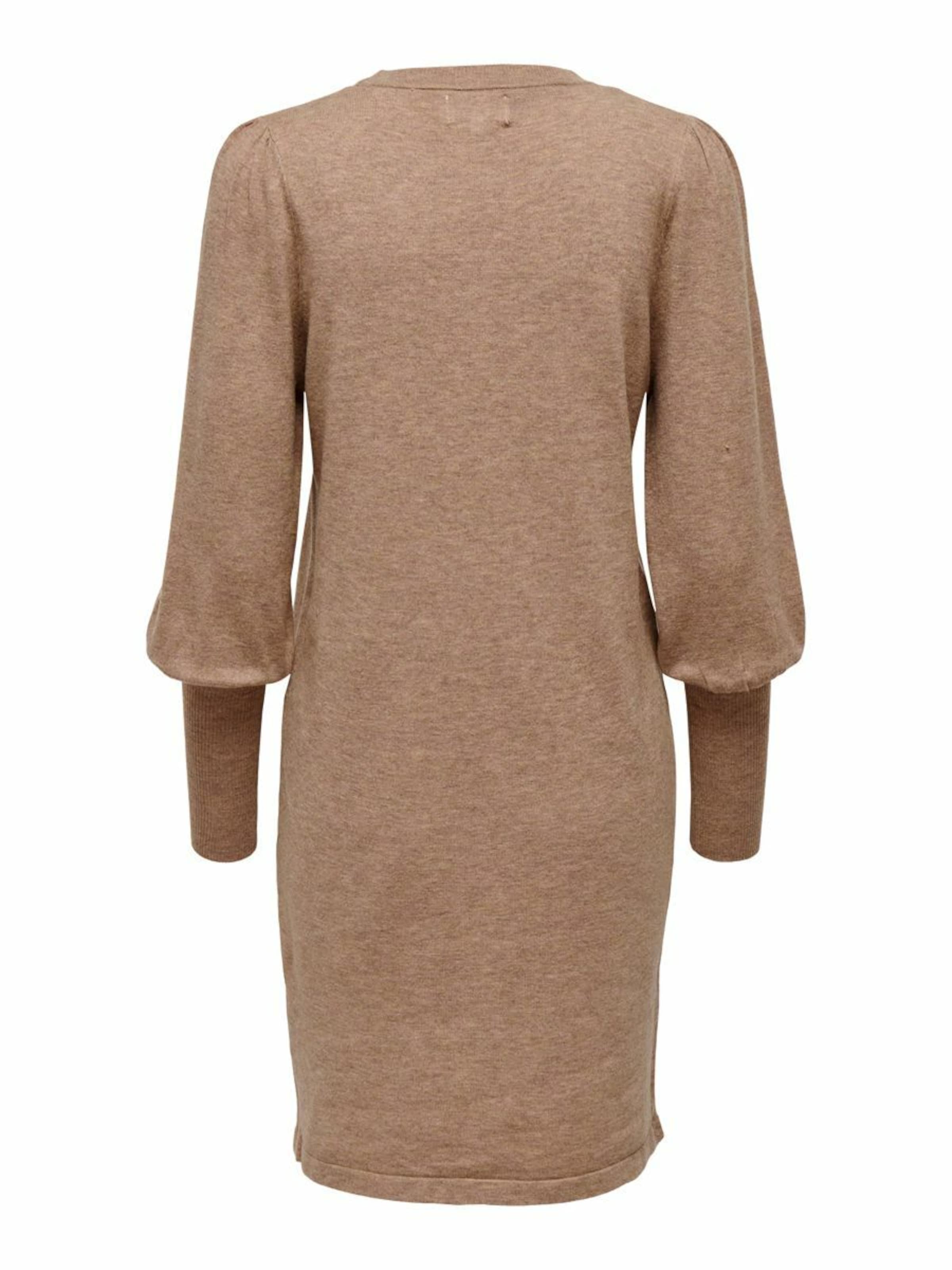 Frauen Große Größen Only Tall Strickkleid in Braun - MR87529 Frauen Große Größen Only Tall Strickkleid in Braun - MR87529