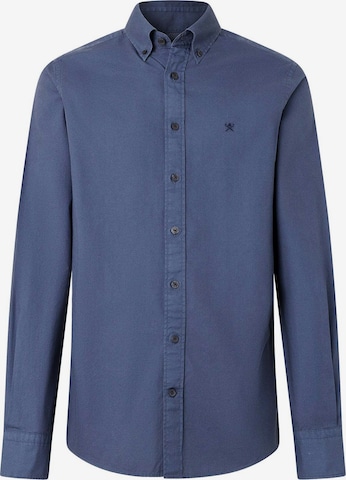 Camicia 'Oxford' di Hackett London in blu: frontale
