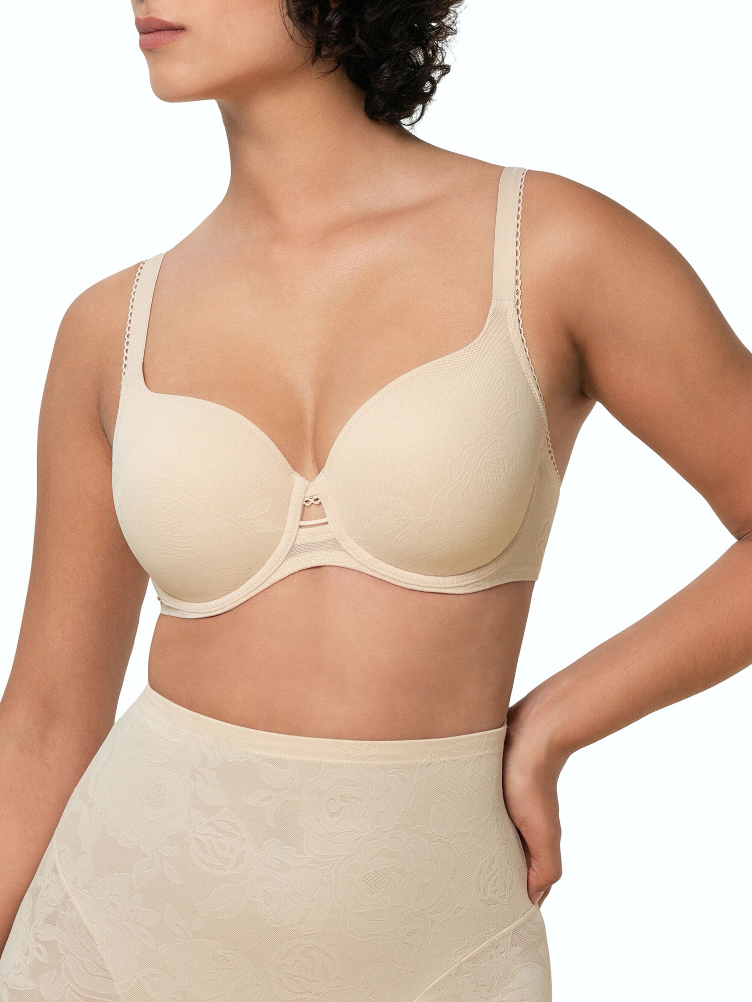 TRIUMPH Bra ' Wild Rose Sensation ' in Beige