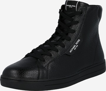 Michael Kors - Zapatillas deportivas altas 'KEATING ' en negro: frente