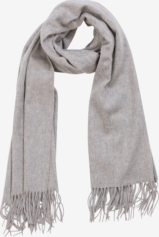 Sciarpa di CASH-MERE.CH in grigio: frontale