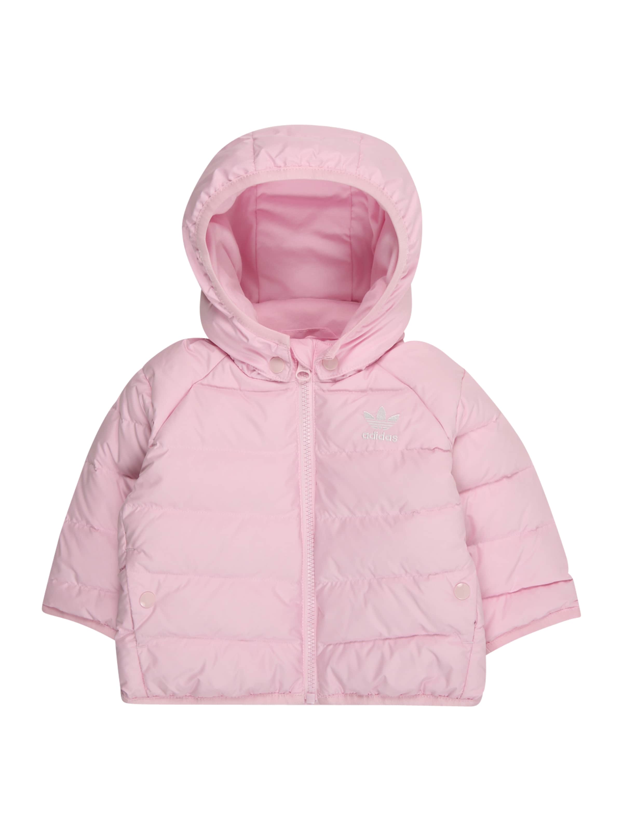 Geacă de primăvară-toamnă de la ADIDAS ORIGINALS pe roz: față