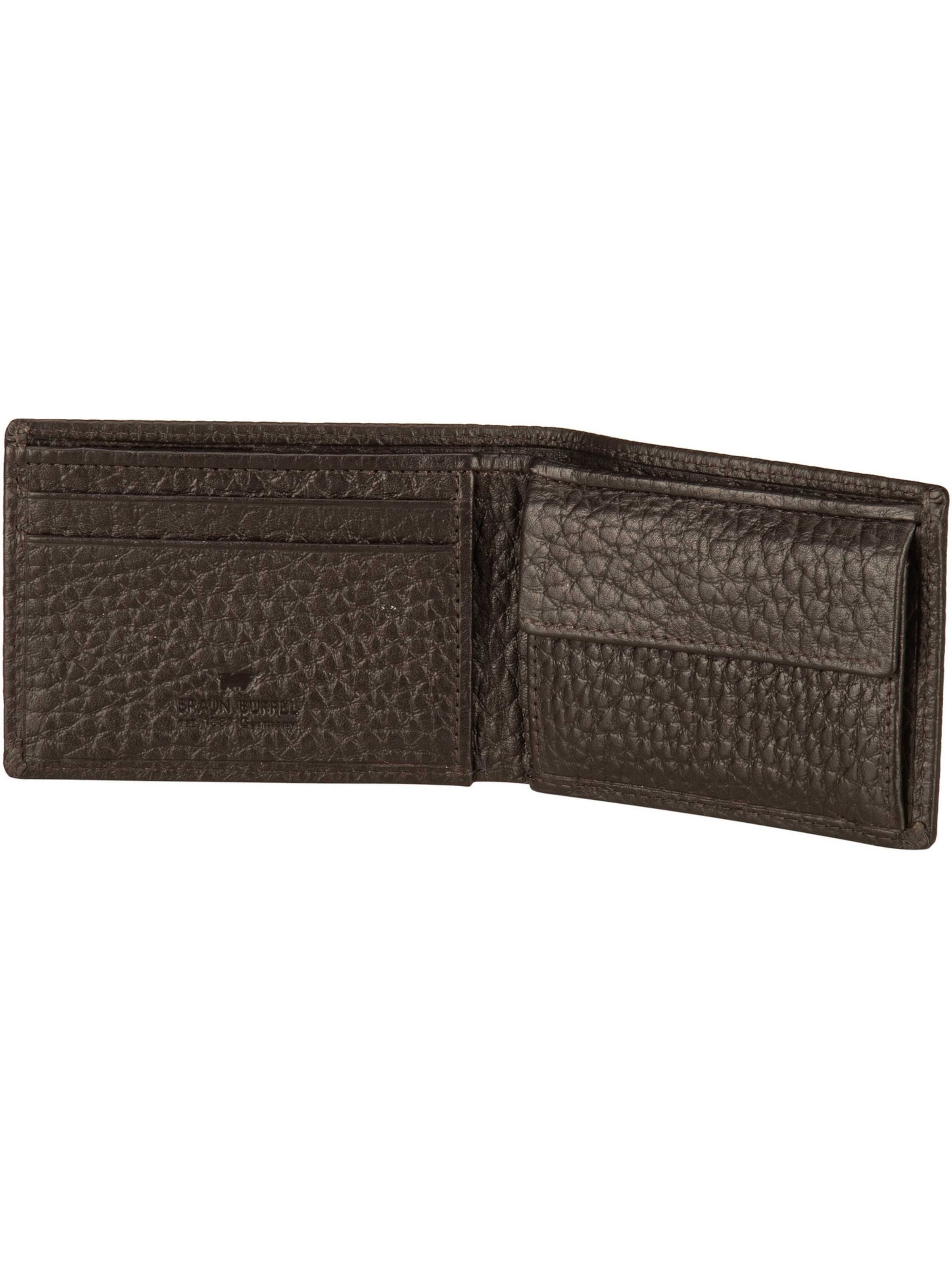 Portamonete 'Yannik' di Braun Büffel in marrone