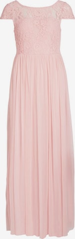 VILA Evening Dress in Pink: front