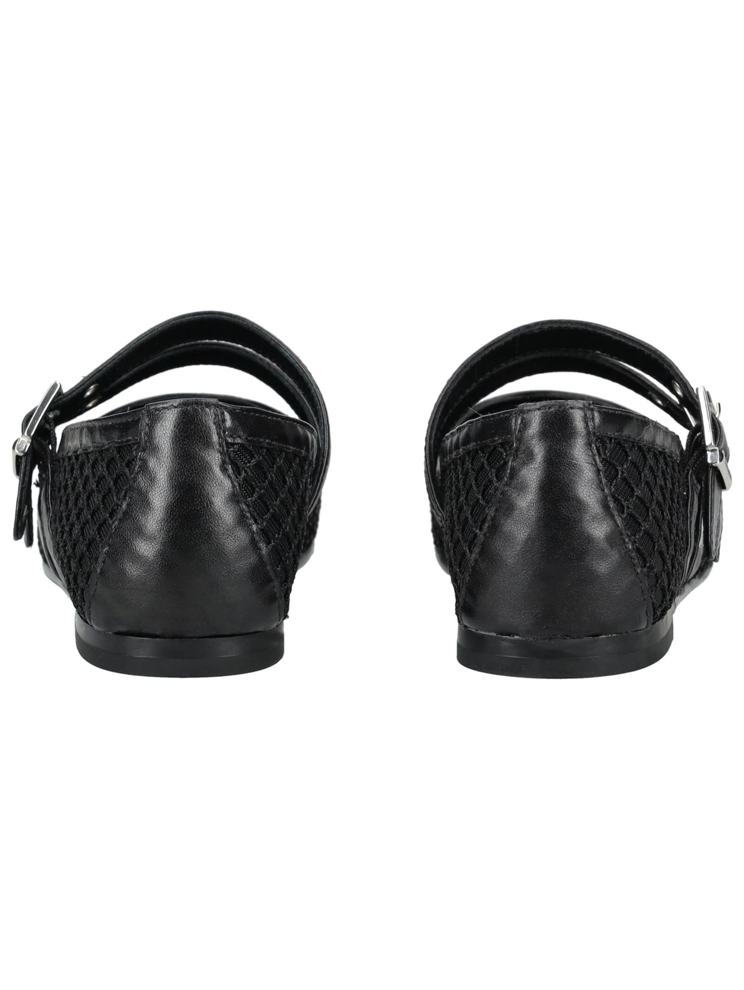 Ballerines à lanières Nero Giardini en noir