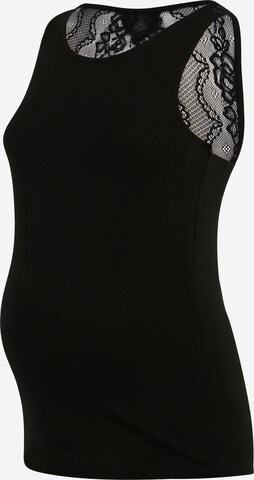 Vero Moda Maternity - Camiseta 'JADE MILLA' en negro: frente