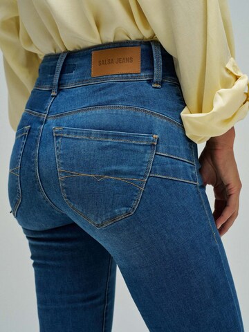 Salsa Jeans Skinny Jeans 'Secret' in Blauw