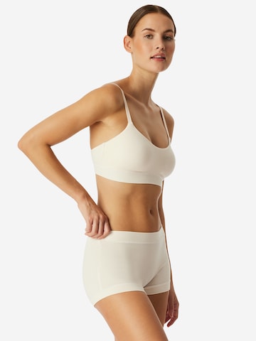 SCHIESSER Bustier BH Bustier 'Unique Cotton' in Weiß