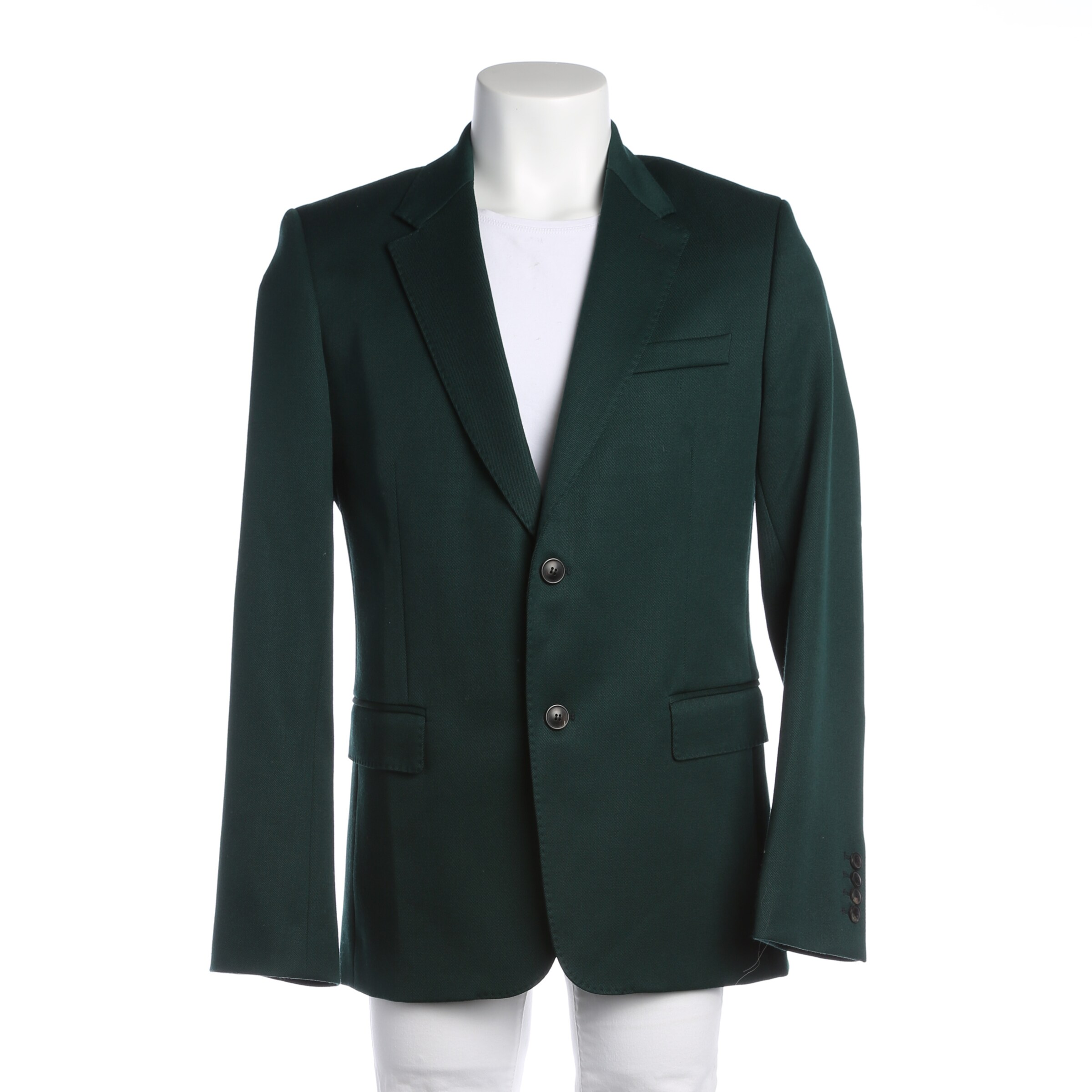 Ami Paris Suit Jacket in M in Green: front