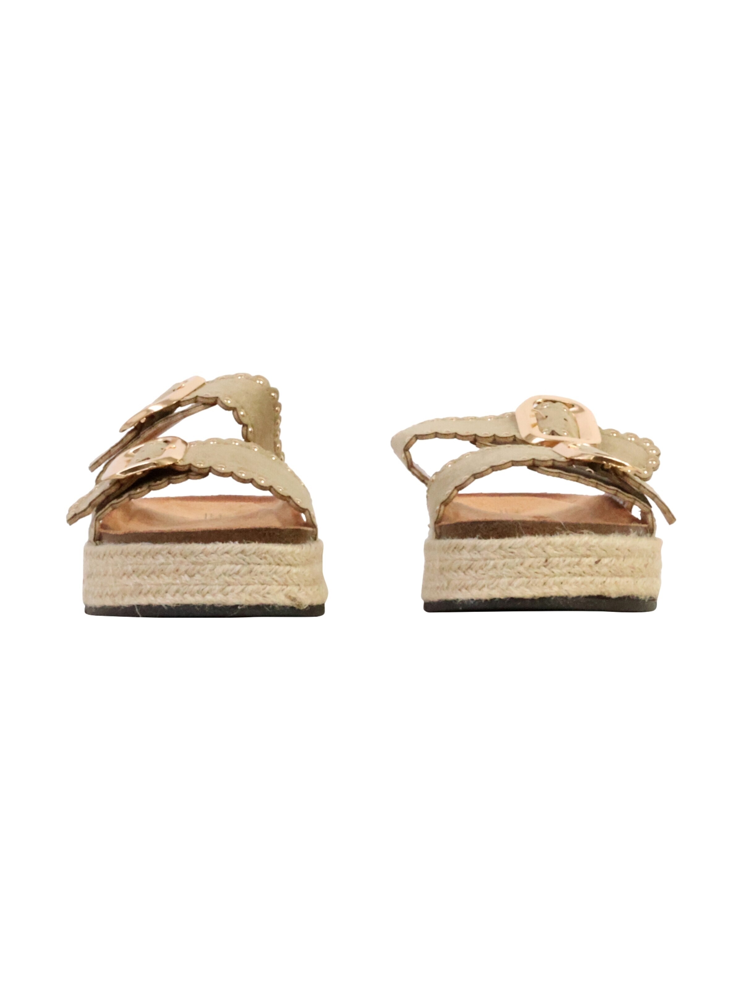 Sandalo 'Joalice-Sandalen zum Hineinschlüpfen' di Super Mode in verde