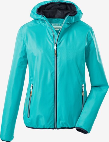 KILLTEC Outdoor Jacket 'Trin' in Blue: front