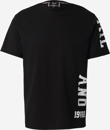 19V69 ITALIA Shirt 'Tamaro' in Black: front