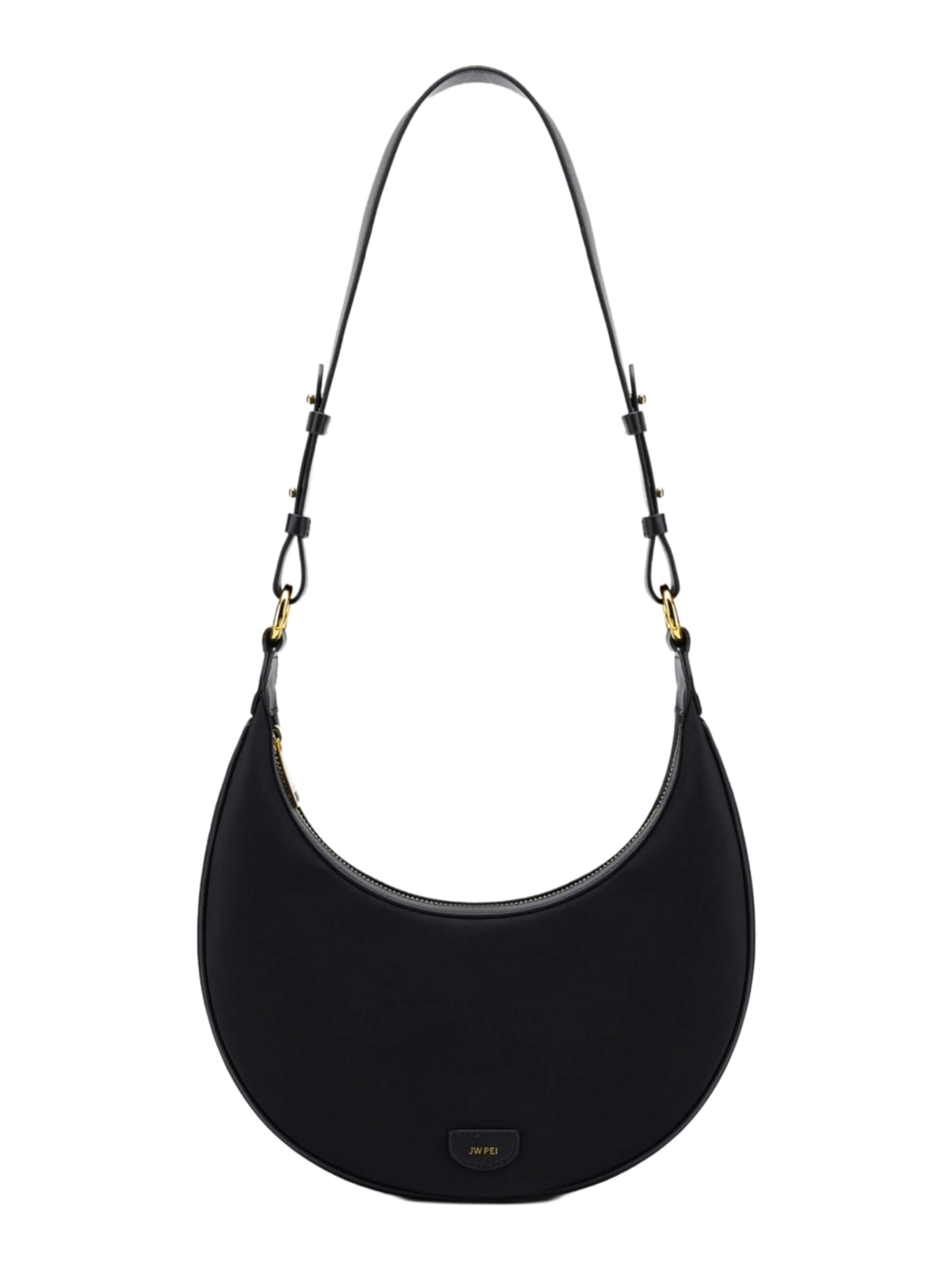 Borsa a tracolla 'JW PEI Sac Bandoulière Carly Medium Black Gold' di JW PEI in nero