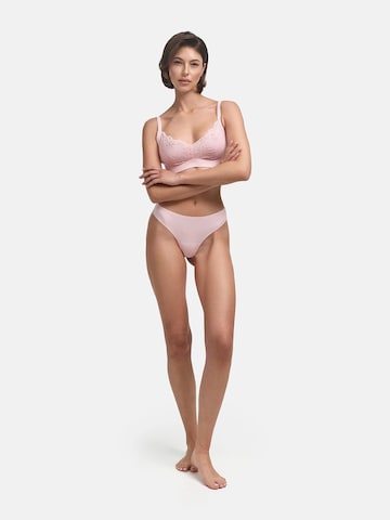 Push-up Soutien-gorge 'Comfort BH mit Lace' cfab en rose