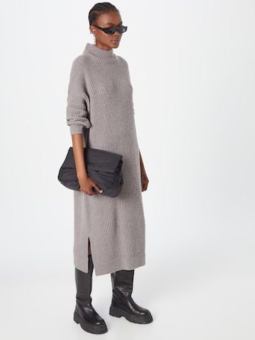 minimum Knitted dress 'Pippalika' in Grey