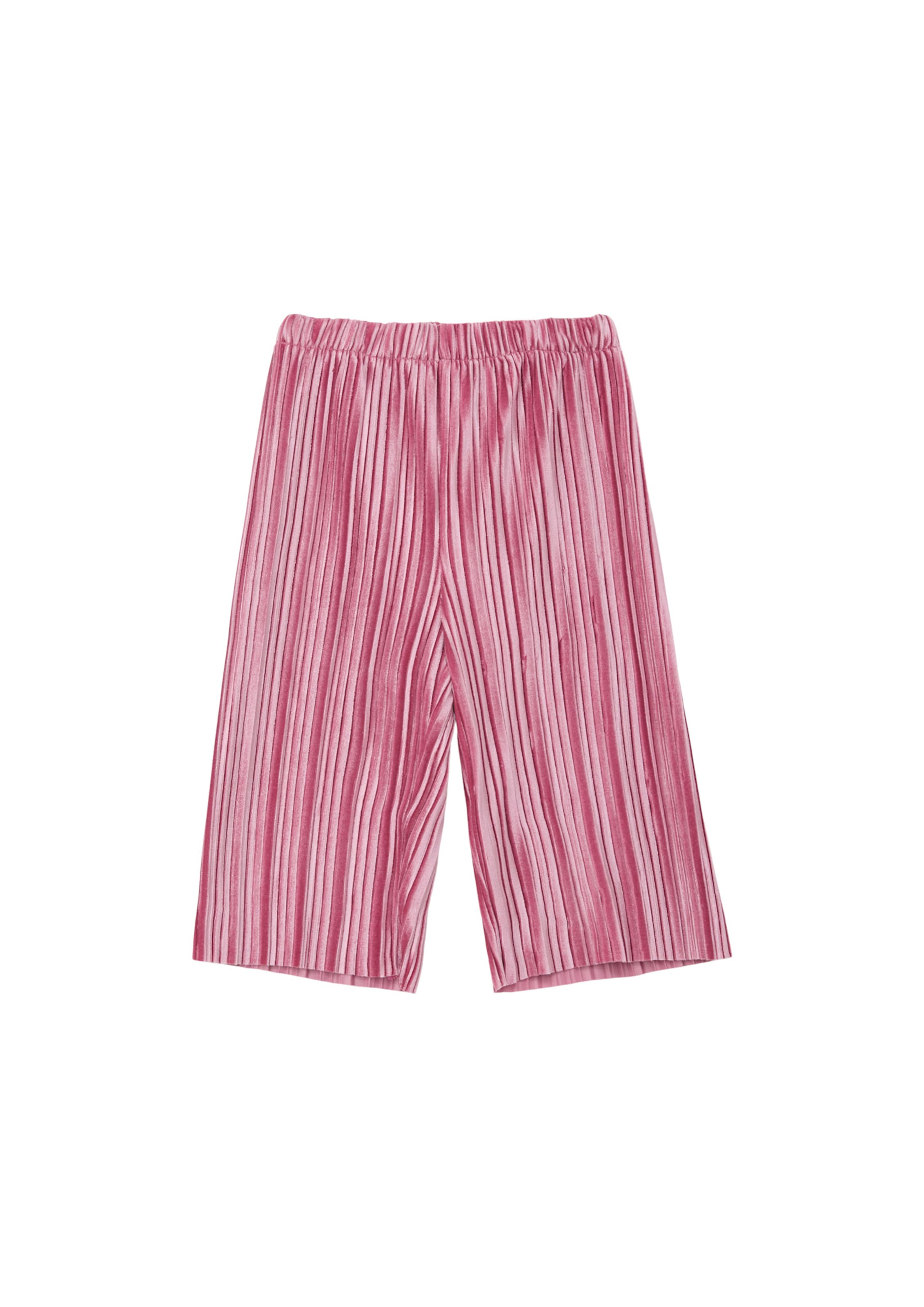 s.Oliver Flared Broek in Roze: voorkant