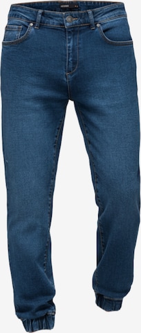 Jean 'OM-PADJ-0265' Ombre en bleu : devant