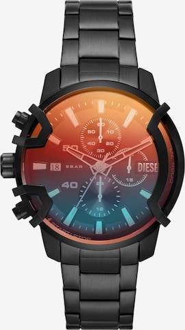DIESEL Analog watch in Black: front