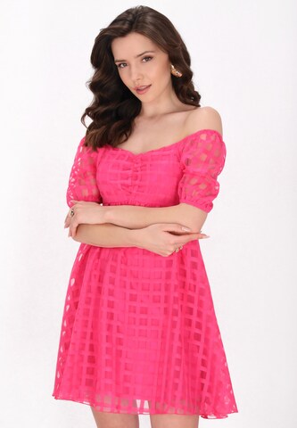 faina Šaty – pink: přední strana