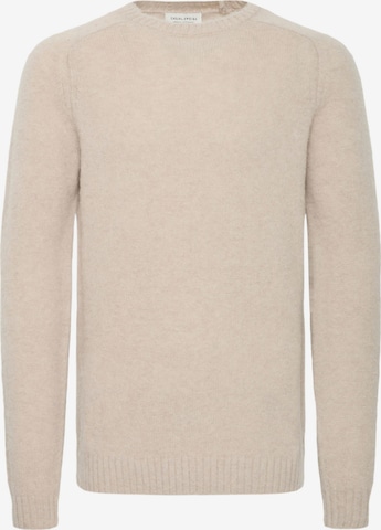 Pull-over ' CFBERT ' Casual Friday en beige : devant
