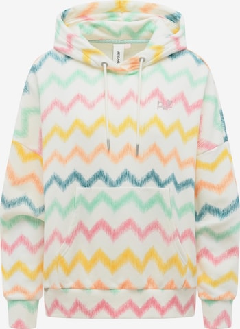 Ragwear Sweatshirt 'Pirita' in Wit: voorkant