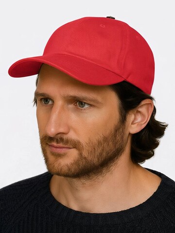 Lou-i Cap 'Dad Cap aus Bio-Baumwolle'‌‌‌‌‌ in Rot