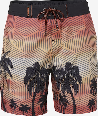 KOROSHI Kupaće gaće u bež / svijetložuta / narančasta / crna, Pregled proizvoda