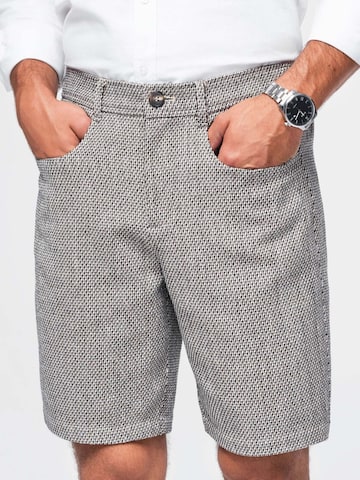 Regular Pantalon chino Ombre en noir