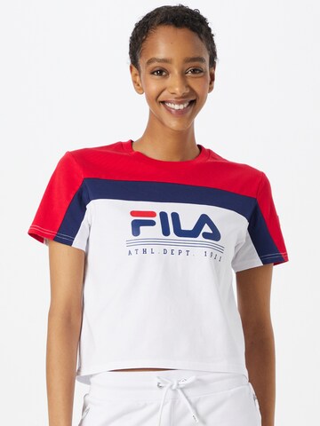 FILA - Camisa 'BELEK' em vermelho: frente