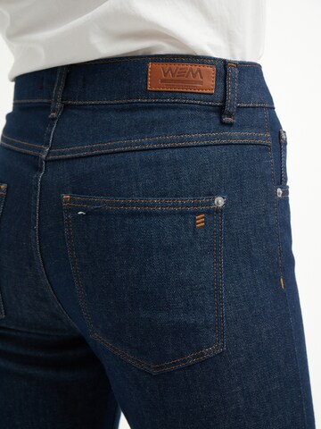 Coupe slim Jean 'Asa' WEM Fashion en bleu