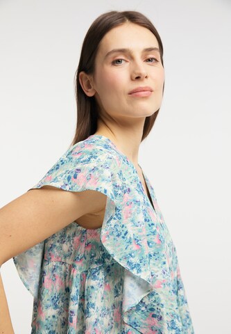 Usha Bluse in Blau