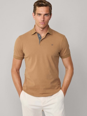 Hackett London Poloshirt in Beige: Vorderseite