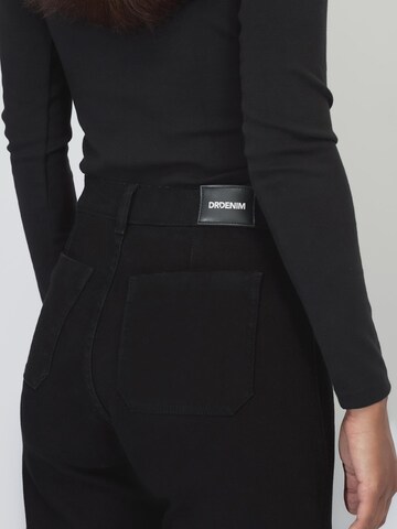 Dr. Denim Slimfit Jeans 'Drdenimzihla Mid Wide Patch Pocket'‌‌‌‌‌‌ in Schwarz